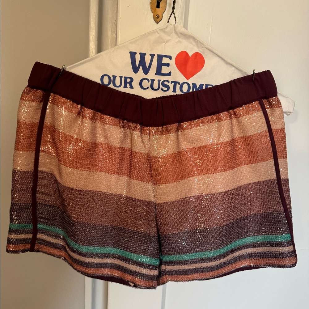 Sequin shorts